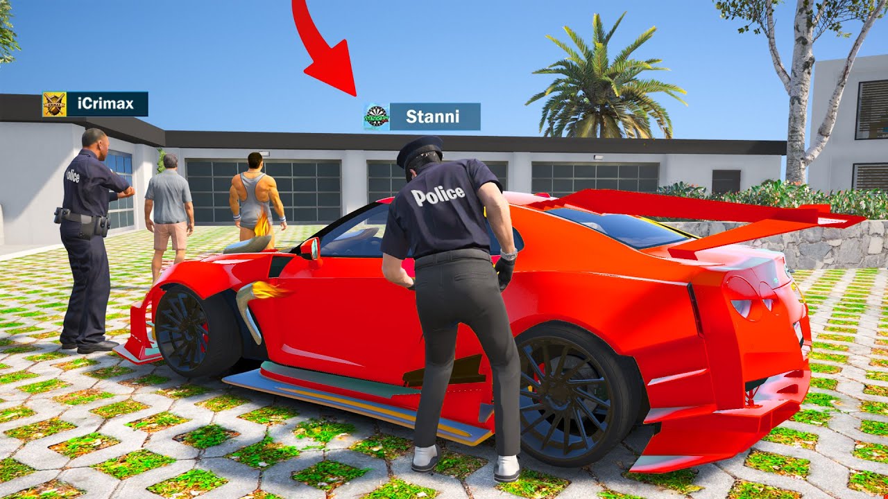 wir SPIELEN GTA 5 als FAKE POLIZEI!