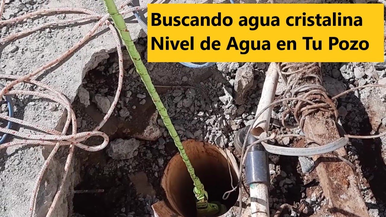 Quieres aprender Cómo Medir el Nivel de Agua en Tu Pozo profundo:  Métodos Prácticos BOMBA SUMEGIBLE