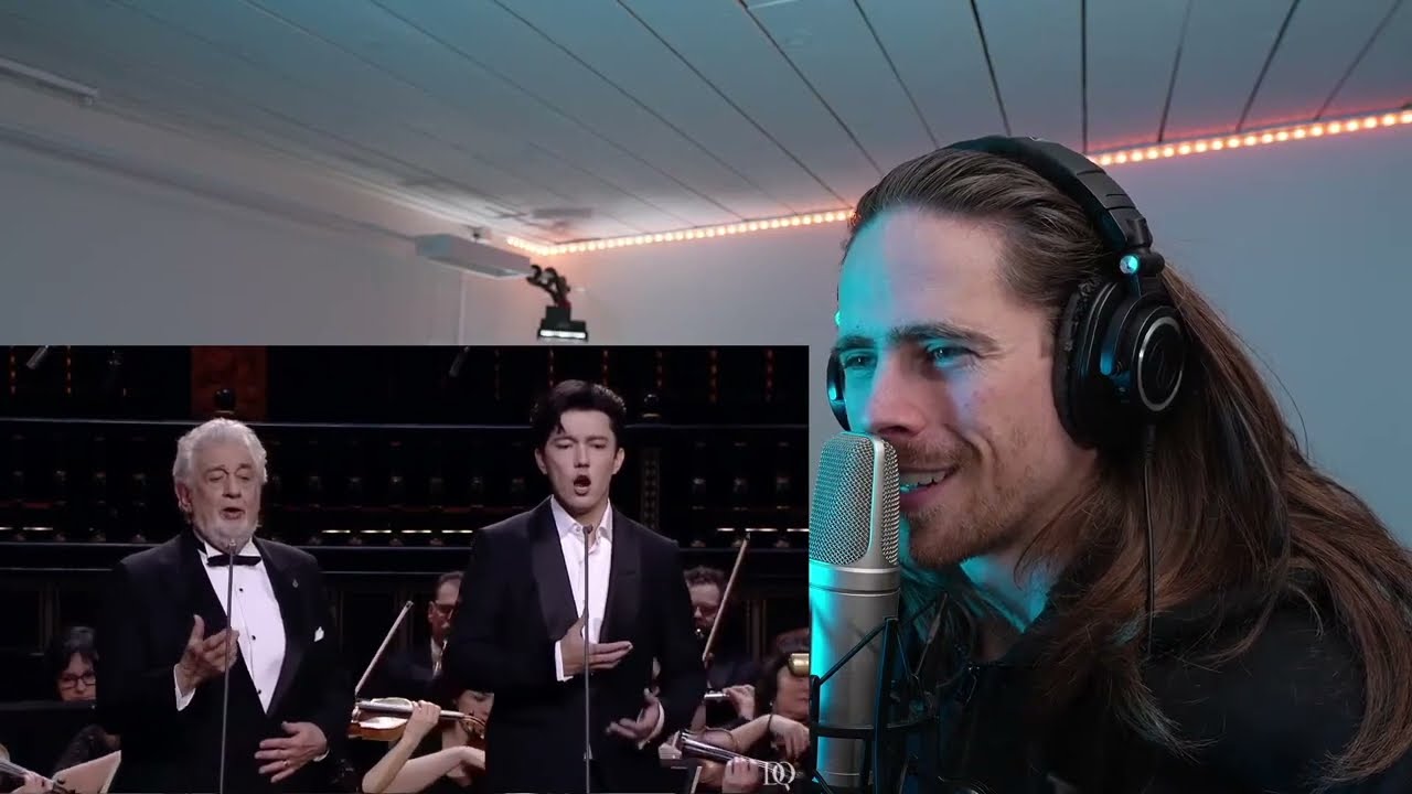 DID I SEE THIS RIGHT?! | Dimash Qudaibergen & Placido Domingo - Pearl Fishers’ Duet FIRST REACTION!