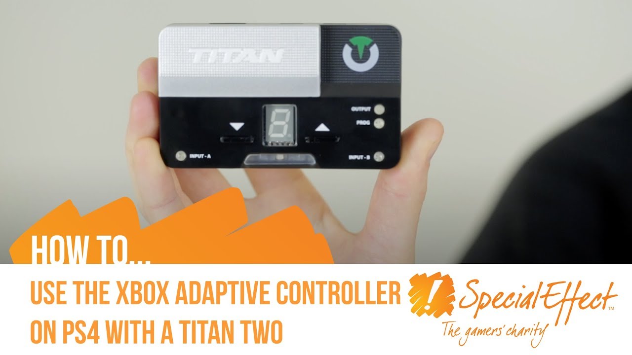 How to Use the Xbox Adaptive Controller on PS4 with a Titan Two | GameAccess