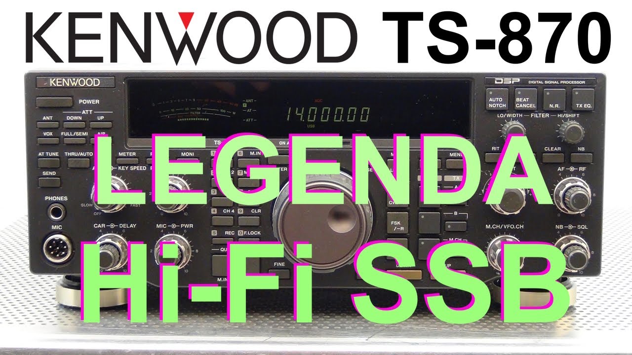 Kenwood TS-870 naprawa, przegląd. (Repair)