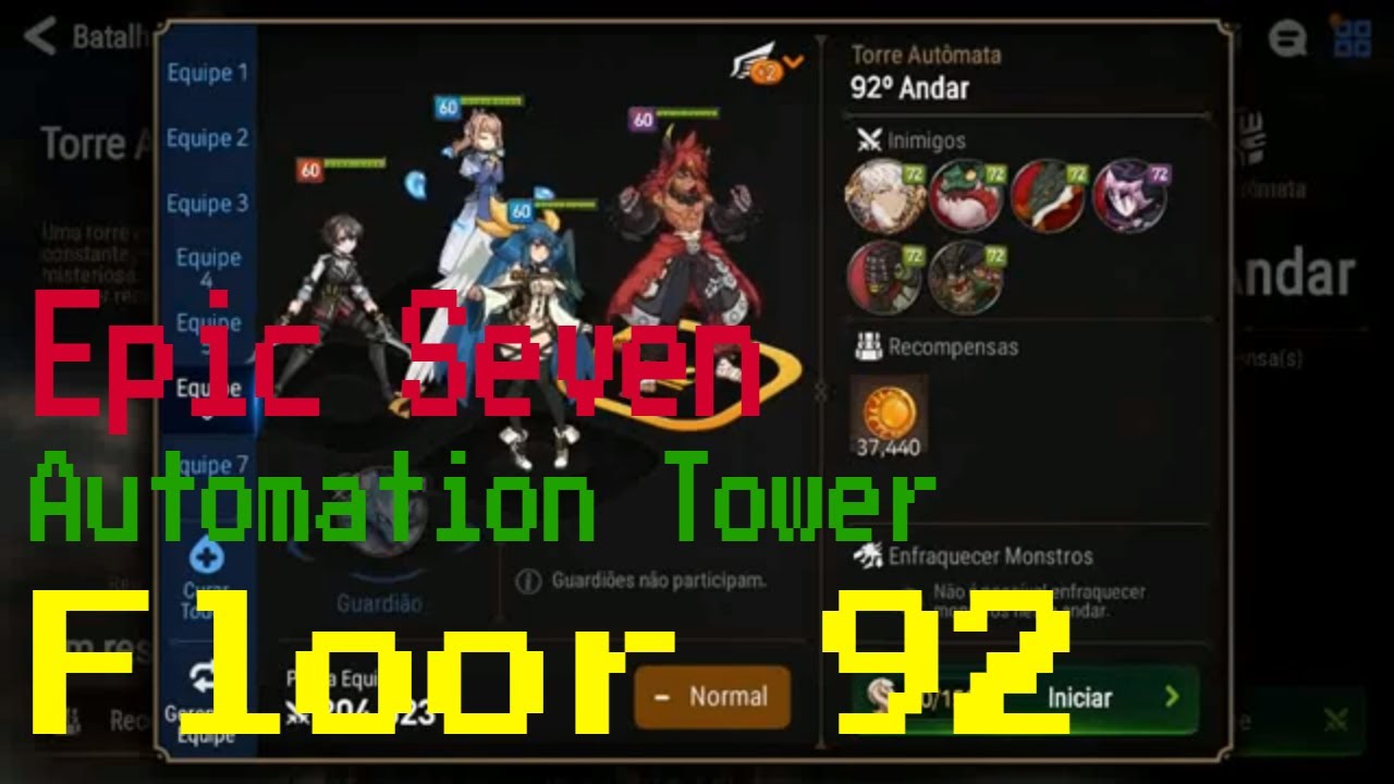 [Epic Seven] Automation Tower - Floor 92