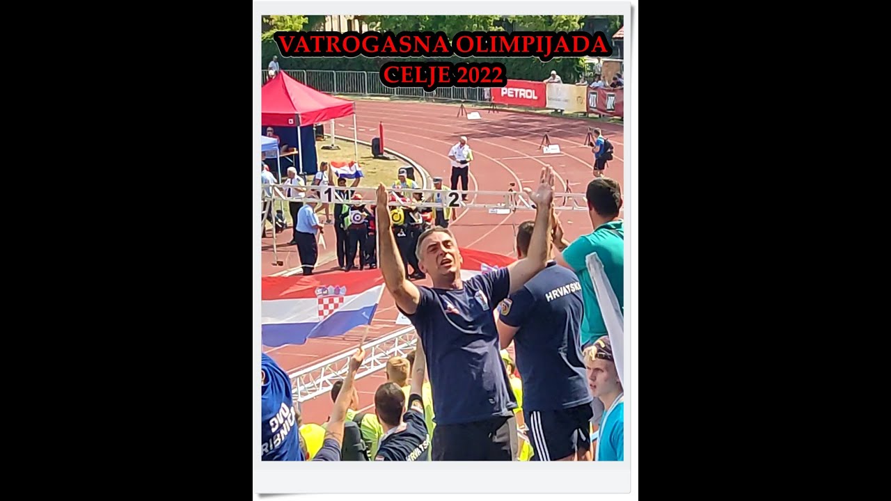 VATROGASNA OLIMPIJADA U CELJU 2022g - &Scaron;TAFETA - NAVIJANJE