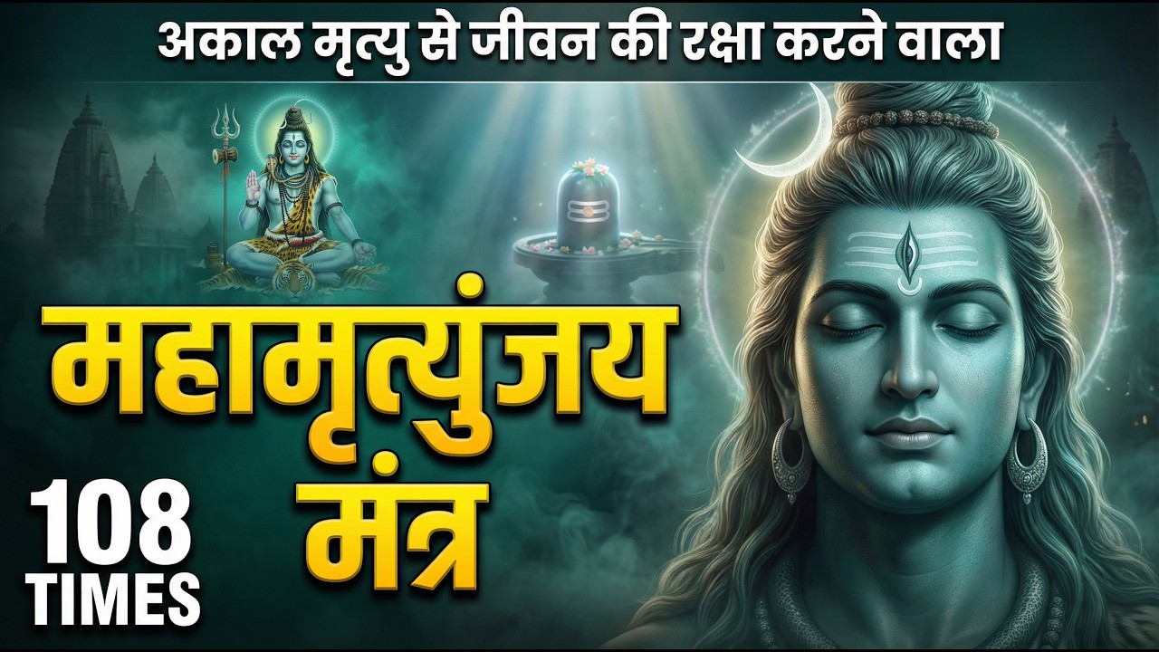 महामृत्युंजय मंत्र 108 times | Mahamrityunjay Jaap 108 Times – Powerful Healing Mantra