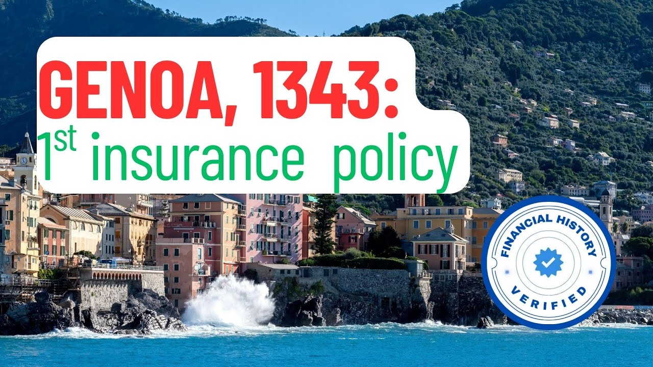 Genoa, 1343: first fintech? How insurance kept traders rich