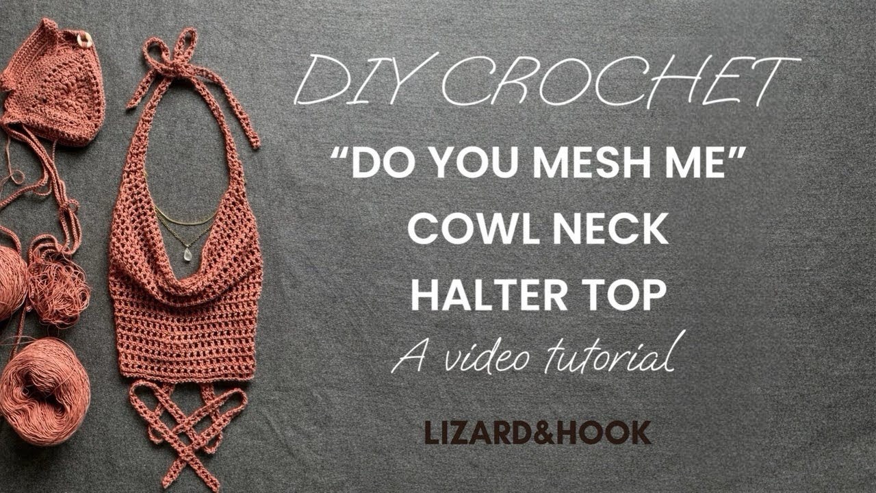 DIY Mesh Crochet Top Tutorial | Lizard&Hook