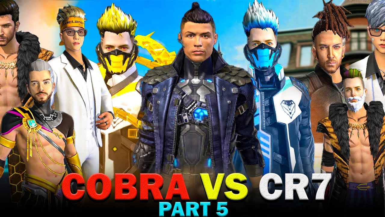 COBRA RETURN 🐍 PART :- 5 !! The CHRONO (CR7) Vs COBRA !! FREE FIRE Action Short Story PRO AK BOY