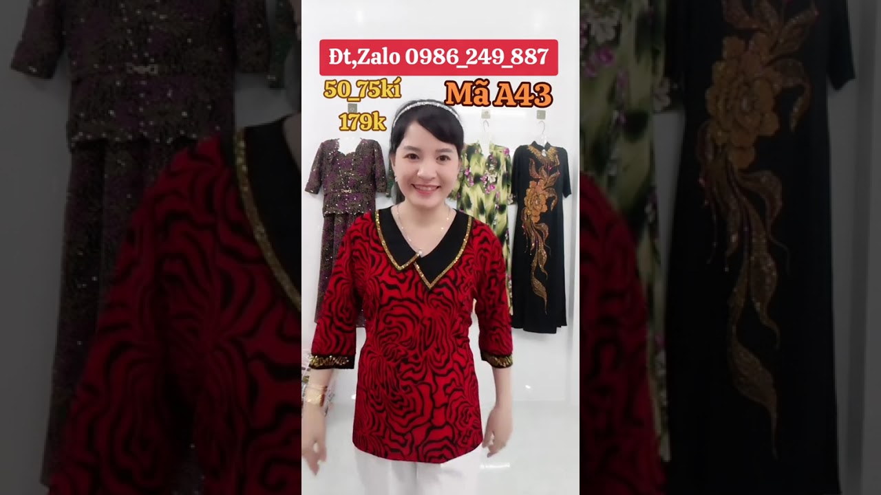 💥Mã A43. Ngày 10/3(Clip số 2)☎️Đt,zalo 0986_249_887. Áo Thun  Siêu Sang (50_75kí)(179k)