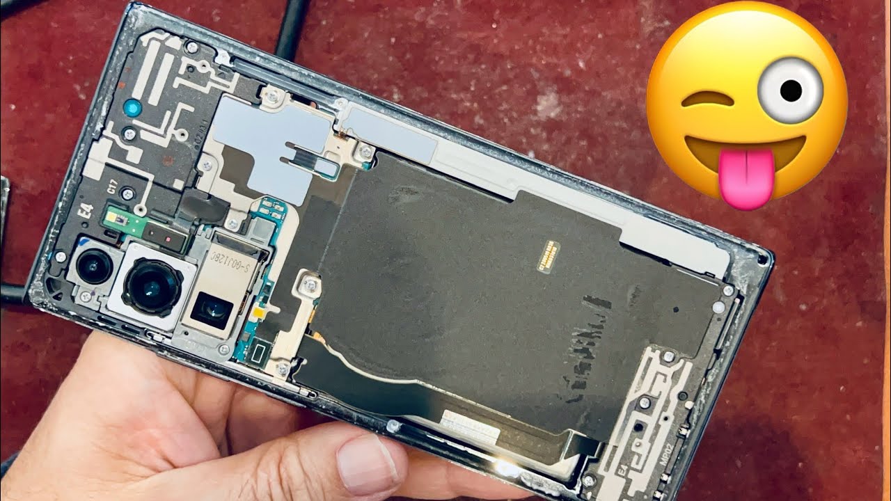Samsung Note 20 ultra 5G, ultra simple pour changer la batterie