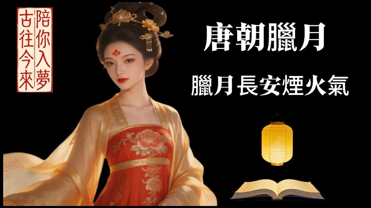 唐朝長安臘月街市與臘八粥日常，百姓溫暖夜晚故事 + 助眠432Hz