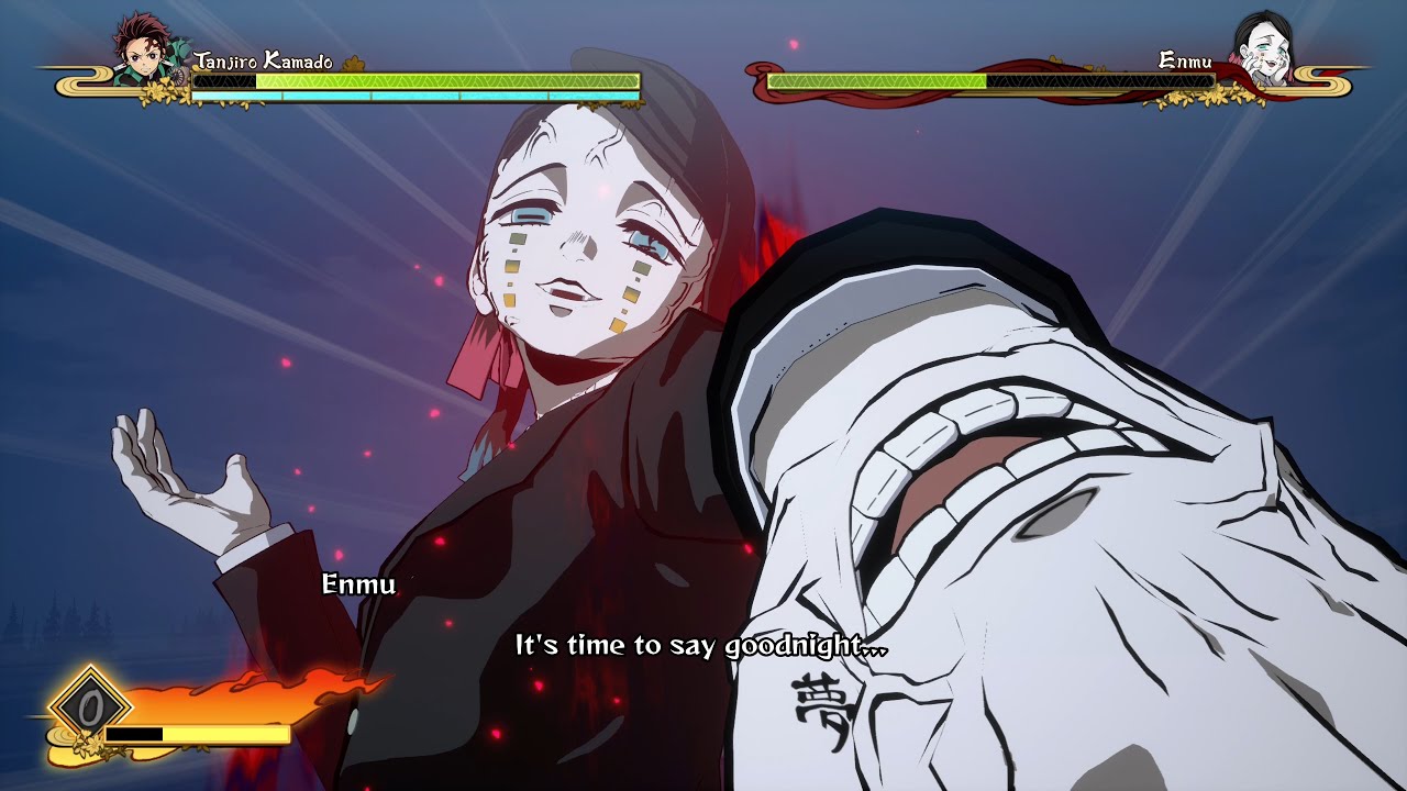 Demon Slayer Hinokami Chronicles - Tanjiro & Inosuke vs Enmu Boss Battle Gameplay | 鬼滅の刃：ヒノカミ血風譚