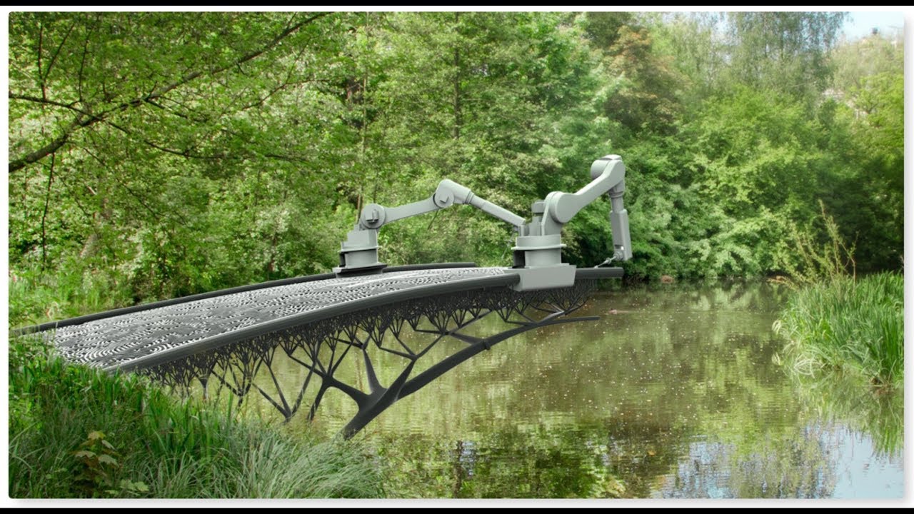 3D print the complex Metal Bridge !!!