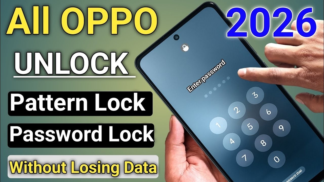 oppo mobile ka lock kaise tode | how to unlock oppo phone if forgot password | how to unlock oppo