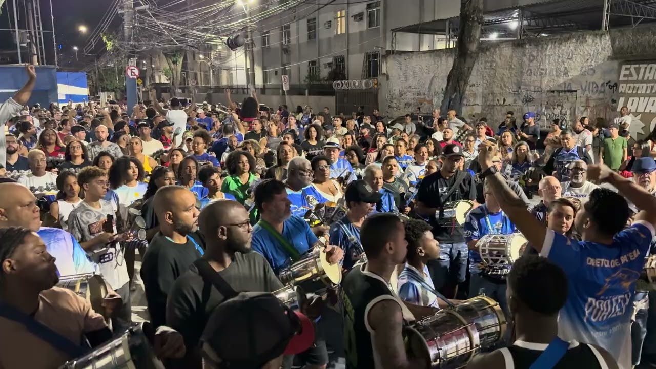 Segundo ensaio da BATERIA DA PORTELA PARA O CARNAVAL 2026 Bateria tabajara do samba!