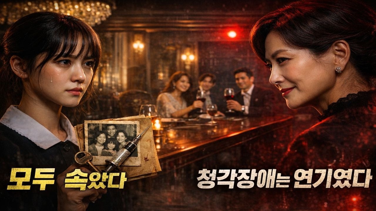 귀 안 들리는 줄 알았던 가사도우미… 재벌가의 비밀을 전부 듣고 있었다