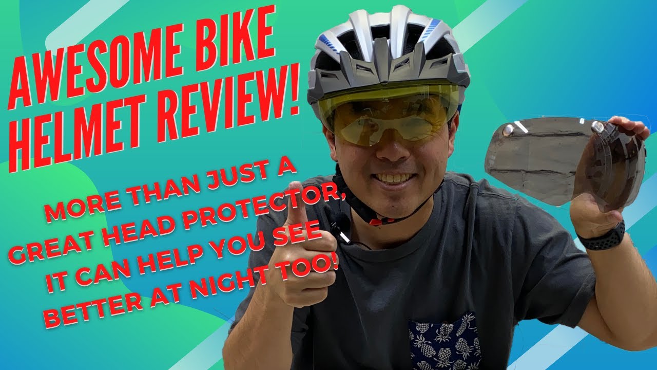 Best Electric Bike Helmet With Goggle Attachment - VICTGOAL HELMET REVIEW