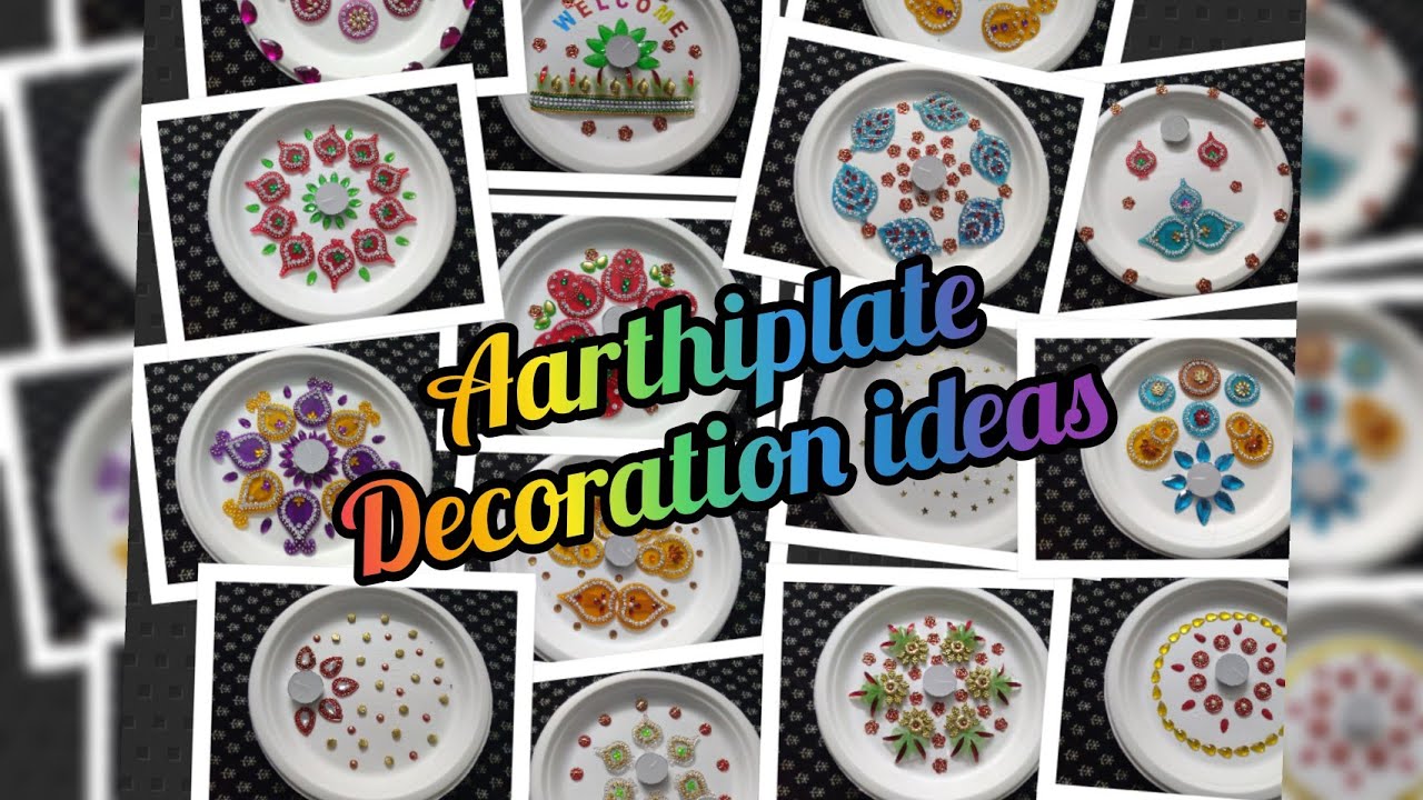 How to make Aarthi plates|DIY Nalangu plate decoration ideas| Thali decoration| Worthy handi crafts