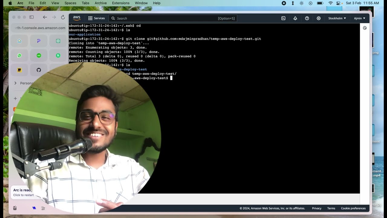 09 clone private repo in AWS EC2