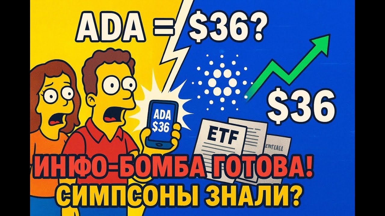 ADA = $36? Не опоздай! Cardano готовит инфо-бомбу. Симпсоны знали?