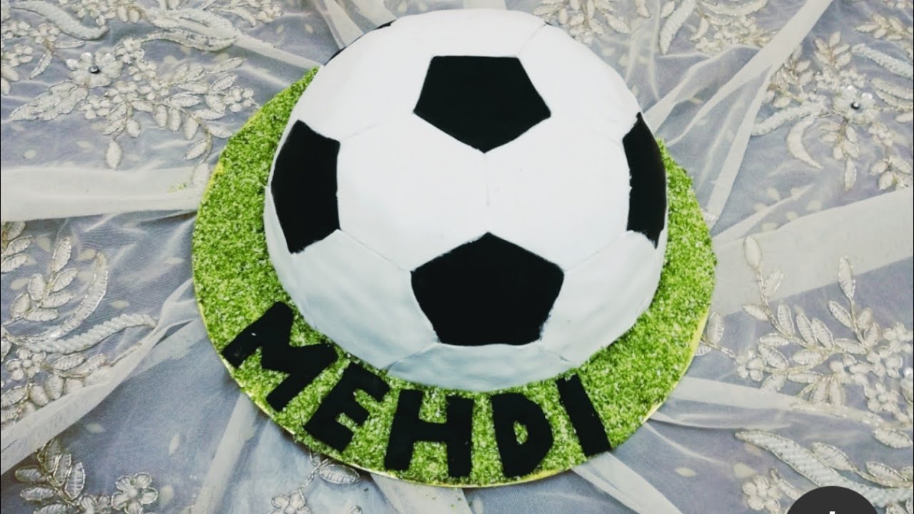 كيكة كرة ⚽القدم بخطوات سهلة وبسيطة 😍😍