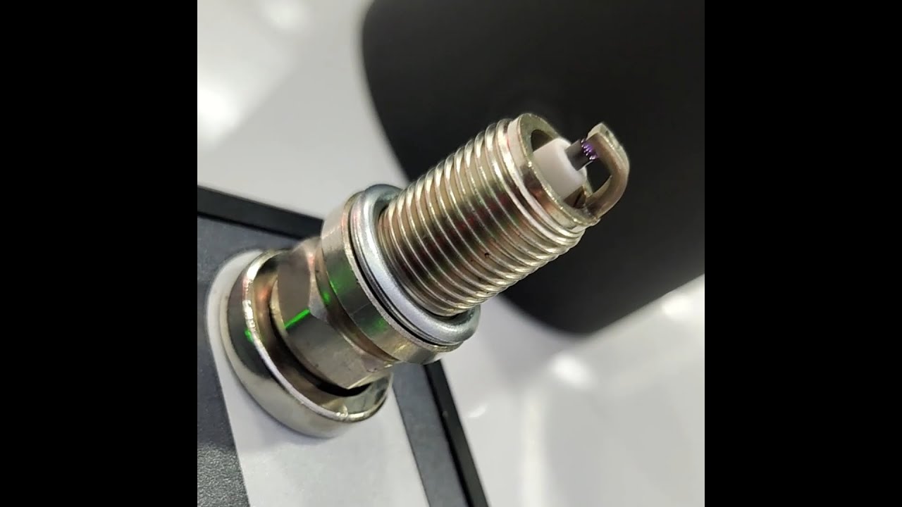 Copper core spark plug Q20-U11 unpacking detection point flame test