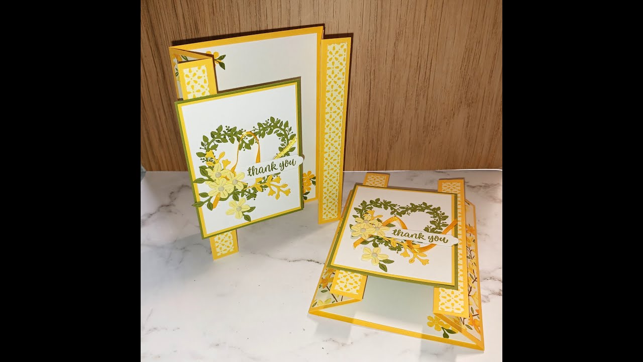 Fun Fold Friday: Split Gatefold Fun Fold Card
