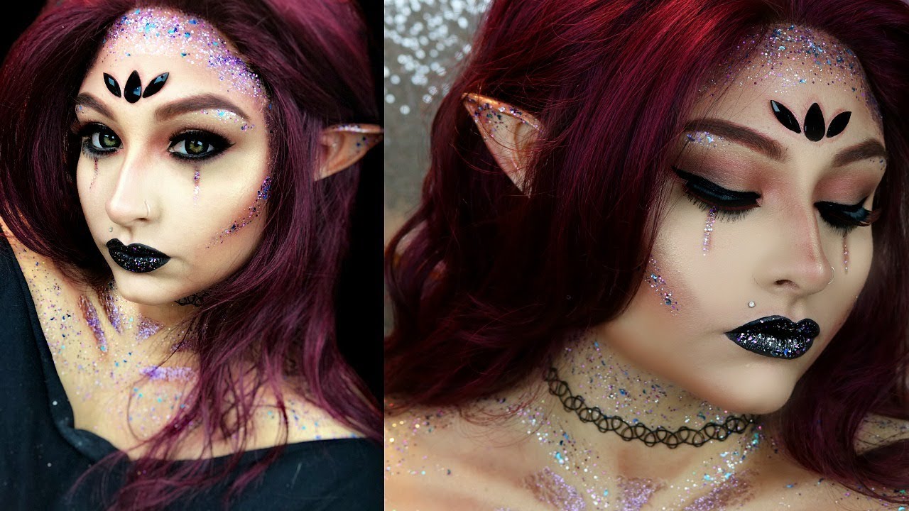Урок по макияжу темной феи на Хэллоуин | Fairy Makeup Beautybyjosiek