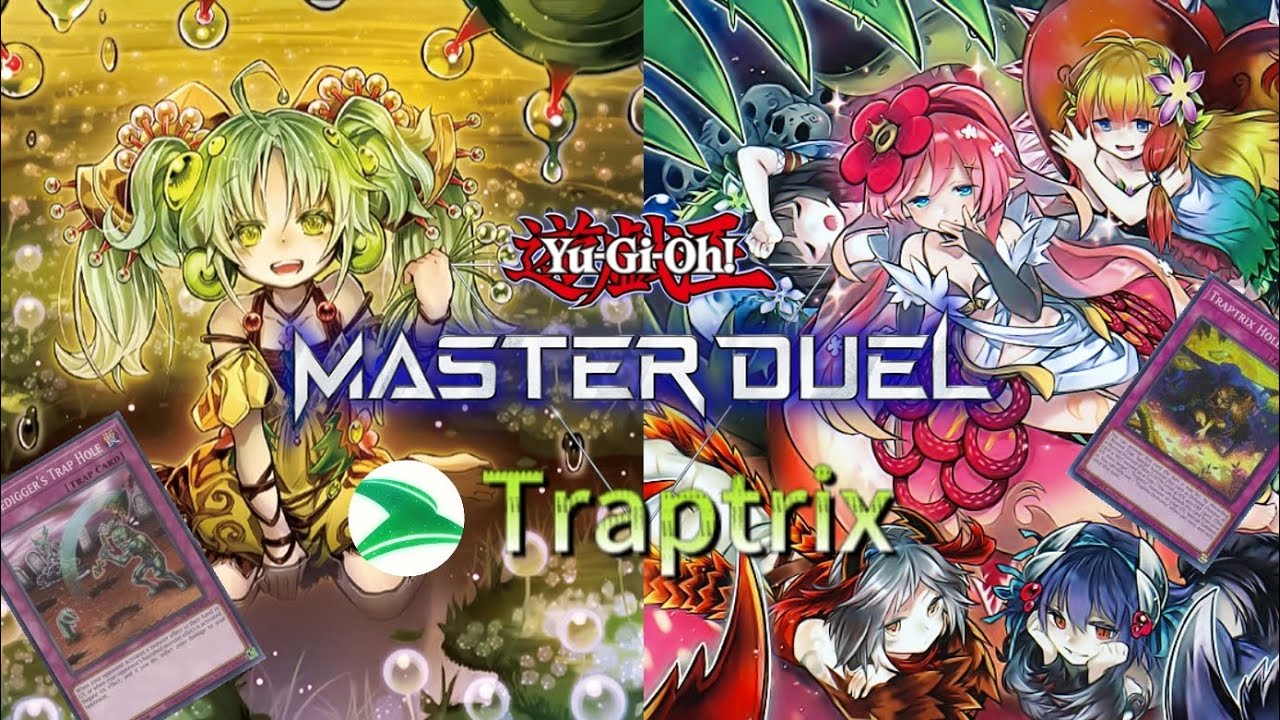 Master duel | Traptrix deck | Control with trap cards | Decklist + gameplay | TTF YUGIOH MASTER DUEL