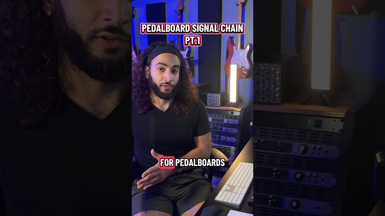 Let&rsquo;s talk #pedalboard signal chain! Part one&hellip;. #guitarist #audioengineer #guitarpedals