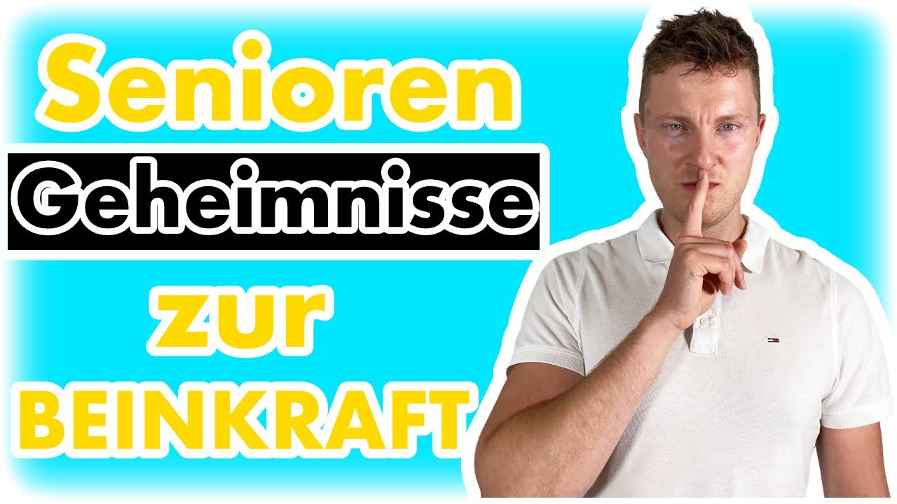 Senioren: 3 einfache &Uuml;bungen zur Steigerung der Beinkraft