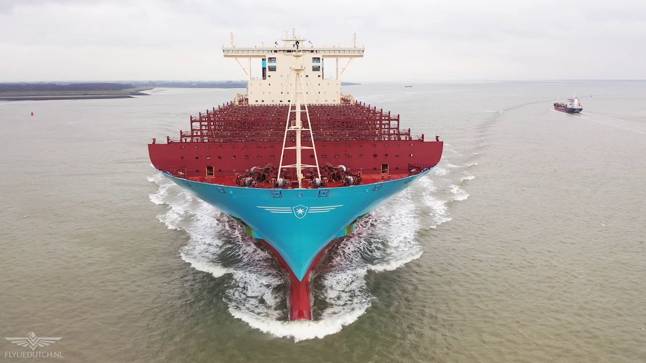 Schepen op de Westerschelde in 4K - januari 2020