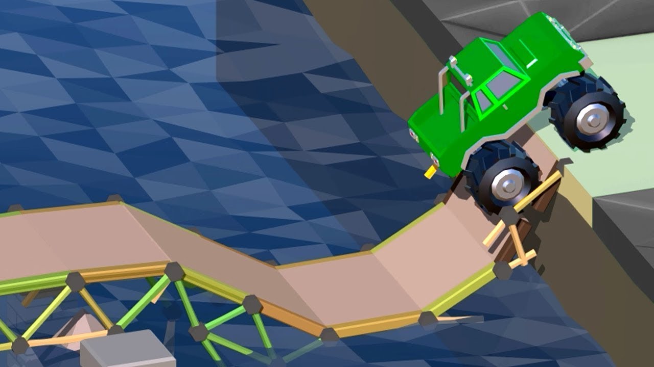 橋を作る天才なので橋作りました凄い橋をPoly Bridge 2
