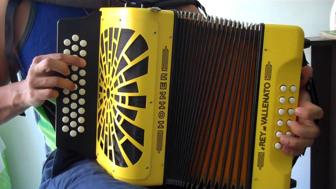 Ejercicios para combinar las dos manos Merengue vallenato, Acordeón.
