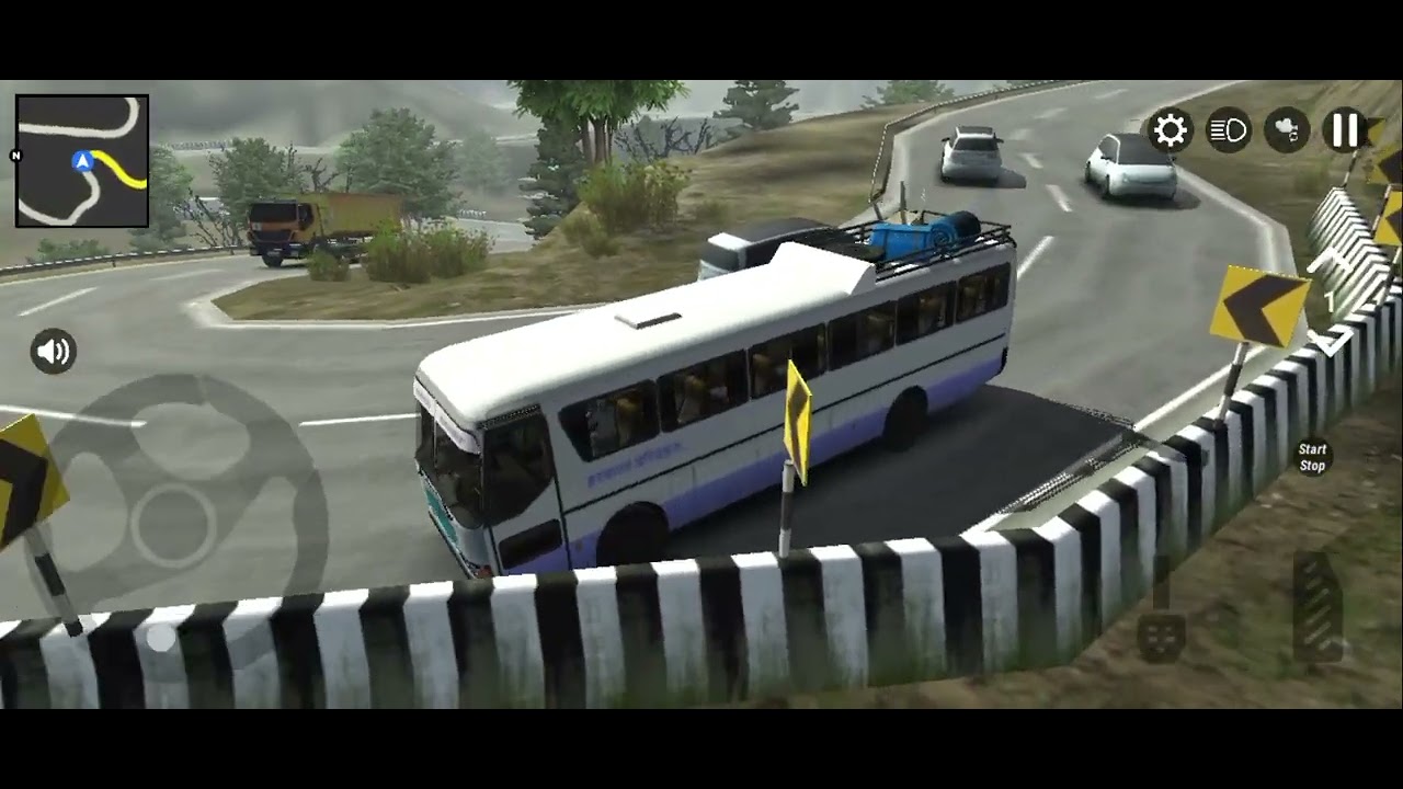 Indian Bus Simulator 3D || Offroding Bus Driving ||Games Android Gameplay part 998