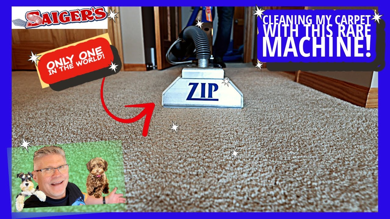 Can I Clean My Home Carpet with THIS Rare One of a Kind Machine?