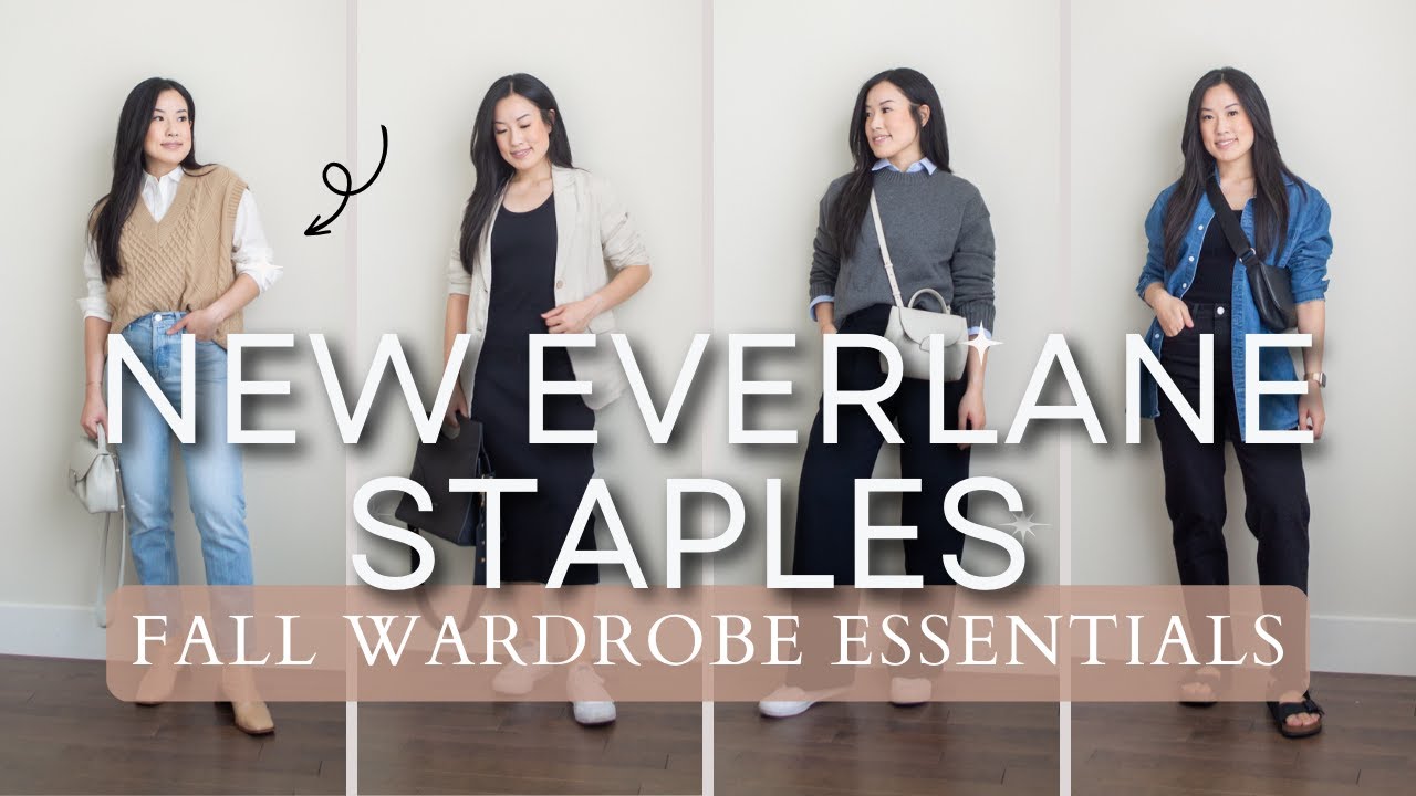 EVERLANE FALL ESSENTIALS | new in my fall wardrobe + how to style them