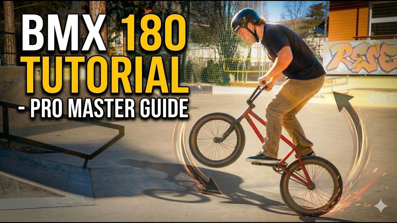 COME FARE 180° IN BMX