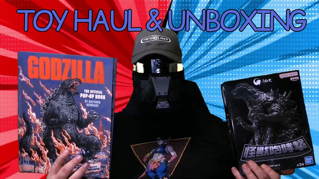 Godzilla & Gundam Toy Haul and Unboxing @zscomicsseguin