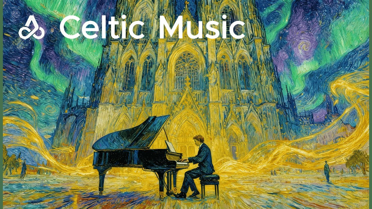 Epic Celtic Adventure Piano - RPG Background Music for Work and Study