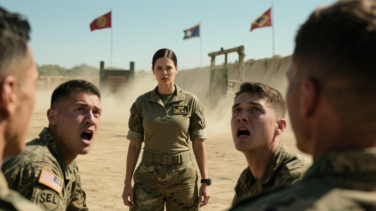 Go Home, Princess!”—Soldiers Mocked Her Uniform, Until They Saw the SEAL General Patch | Emotional