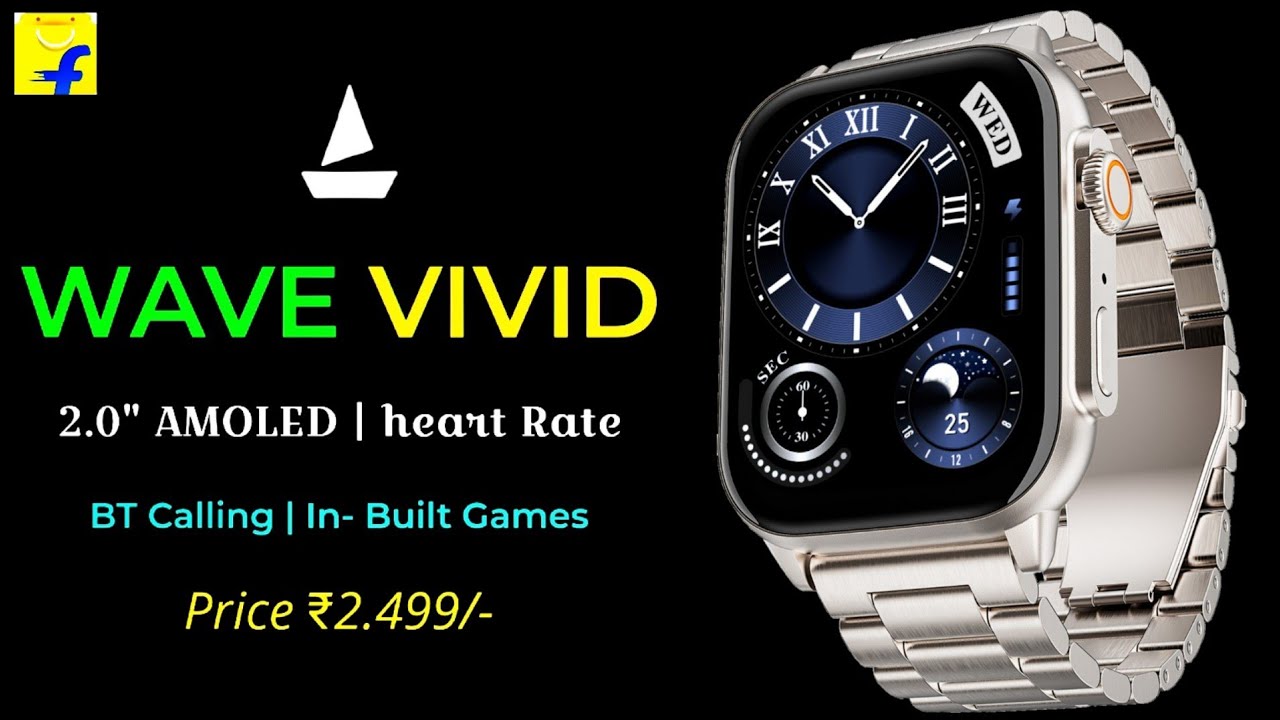 Boat Wave Vivid Smartwatch | 2.0