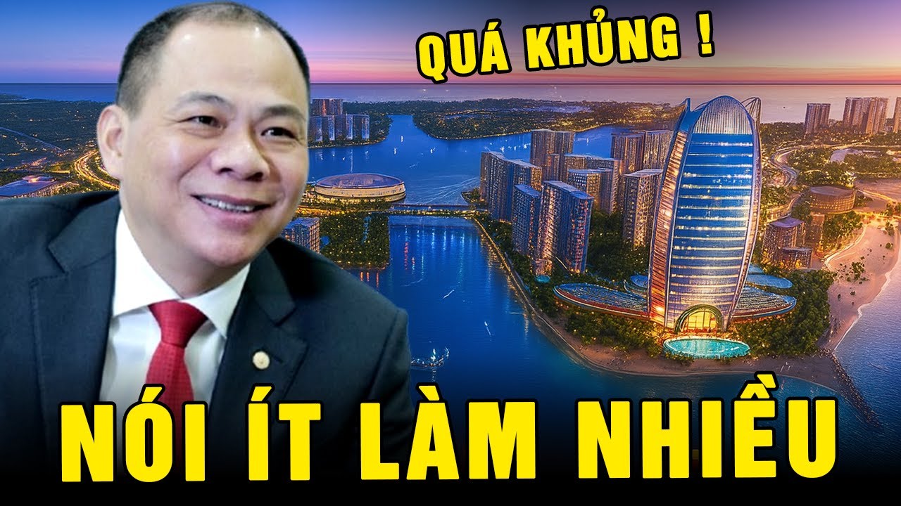 Lấn biển Cần Giờ - Sự thật vì sao Ông Phạm Nhật Vượng quyết tâm và thần tốc đến vậy ?