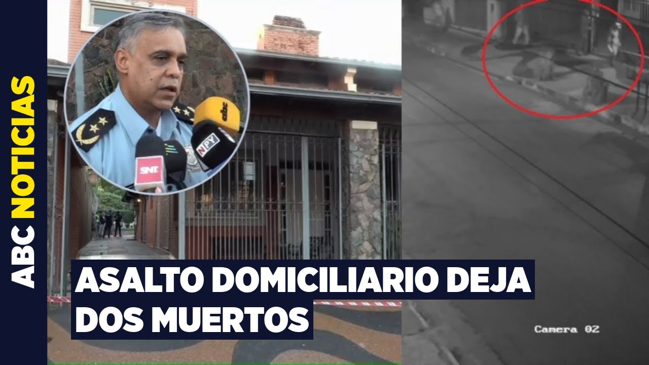 Fernando de la Mora: dueño de casa y asaltante mueren en intercambio de disparos