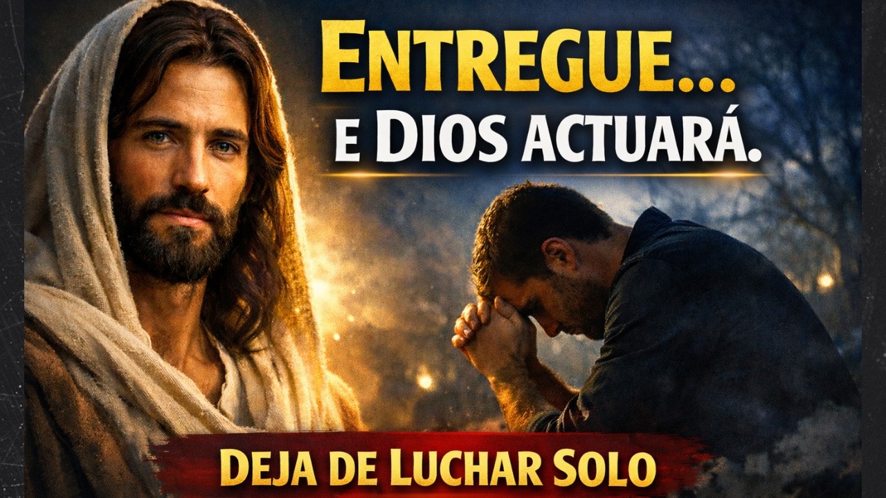 CUANDO SUELTAS, DIOS EMPIEZA A ACTUAR (Escúchala Hoy)