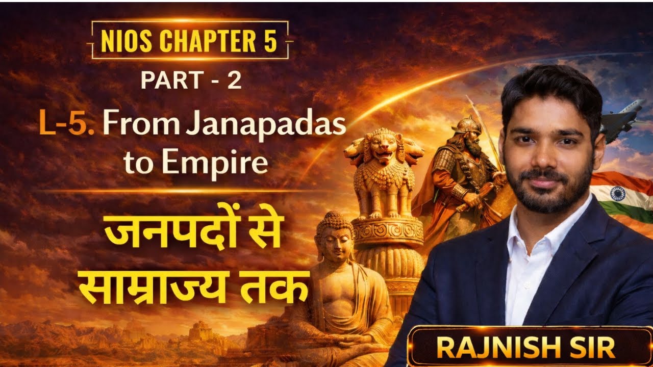 NIOS April 2026 🚀 | NIOS History Chapter 5 | Part-2   📚🔥