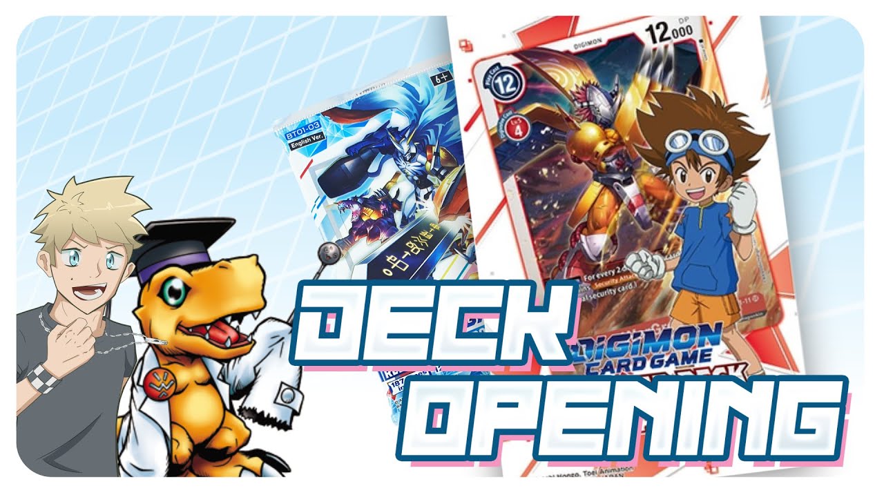 AGUMON EXPERT WOULD BE PROUD -【 Gaia Red Deck Opening】