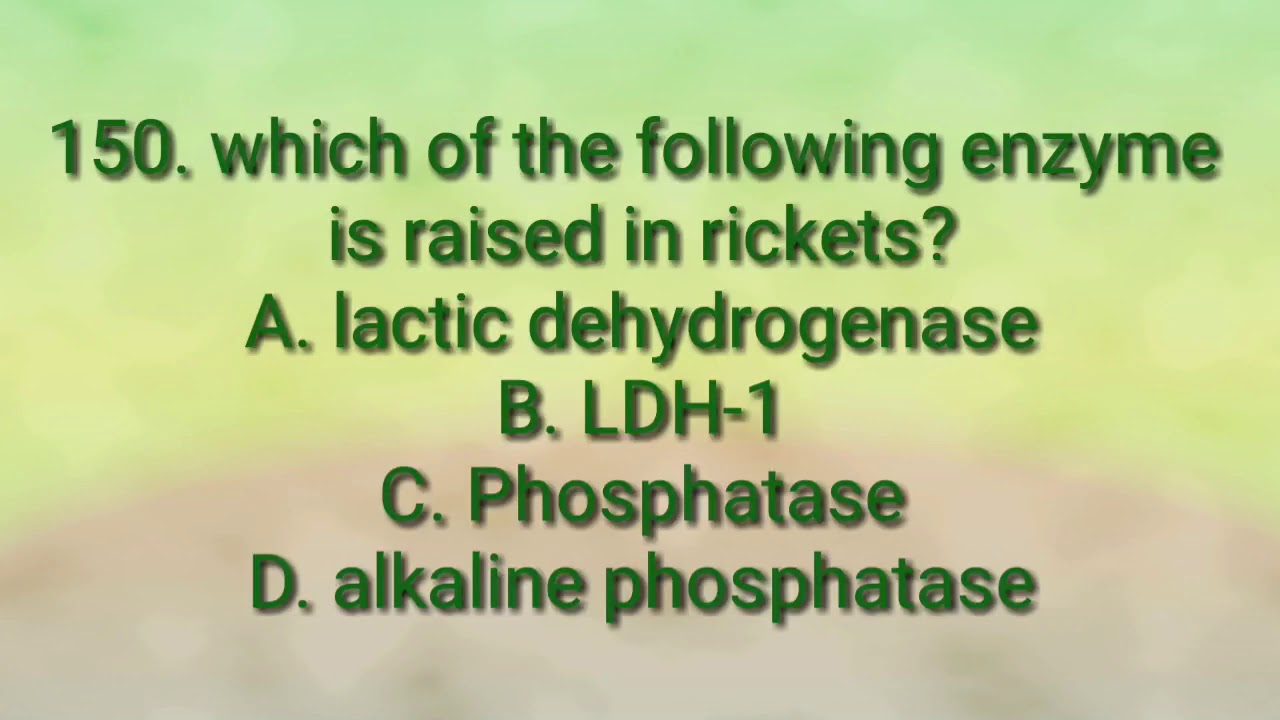 NUMS BIOLOGY TEST 2020 KEY