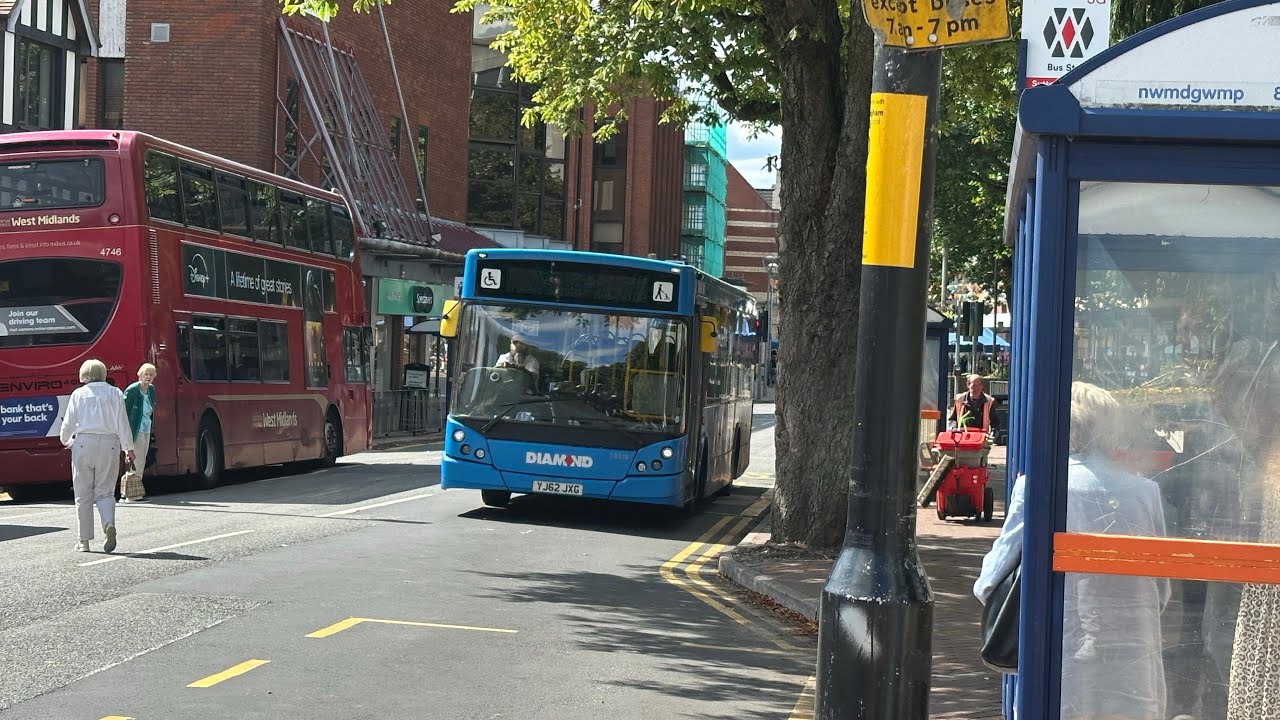 DIA76 Sutton Coldfield ➡️ Minworth ➡️ Curdworth  ➡️ Coleshill ➡️  Kingsbury ➡️ Tamworth