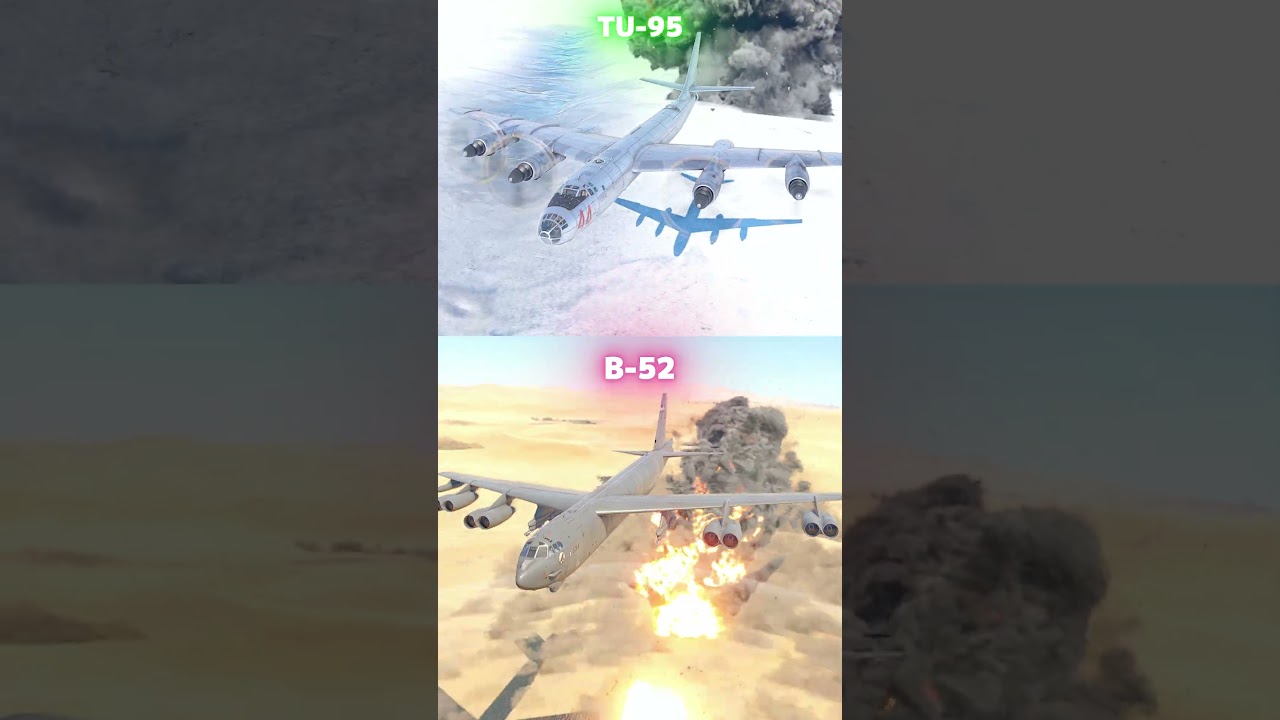 Nuclear Bombers in War thunder!!! (Tu-95 vs B-52)