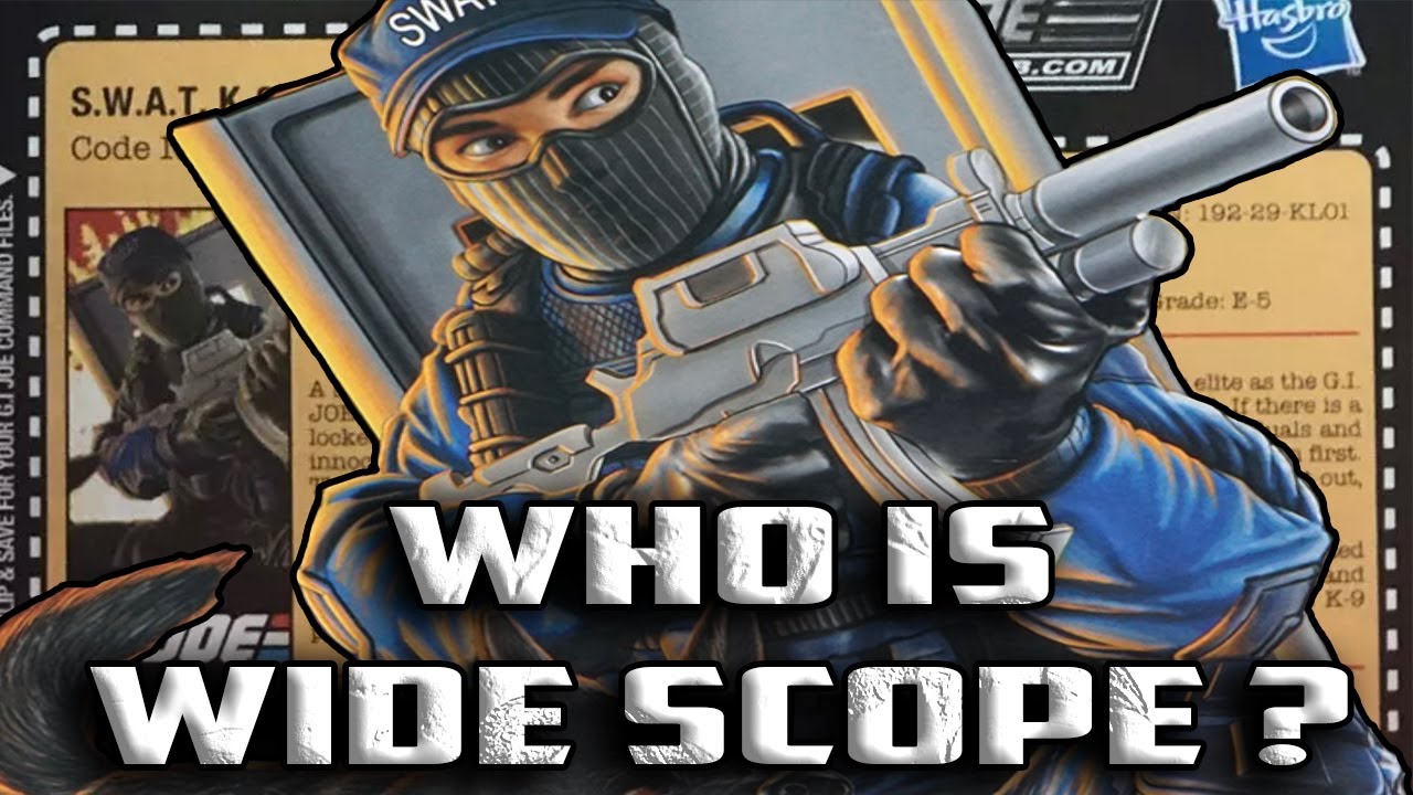 History and Origin of GI Joe's WIDE SCOPE and LAMONT!